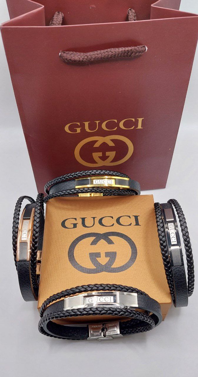 Bracelet homme cuir GUCCI