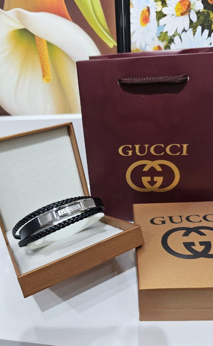 Bracelet homme cuir GUCCI
