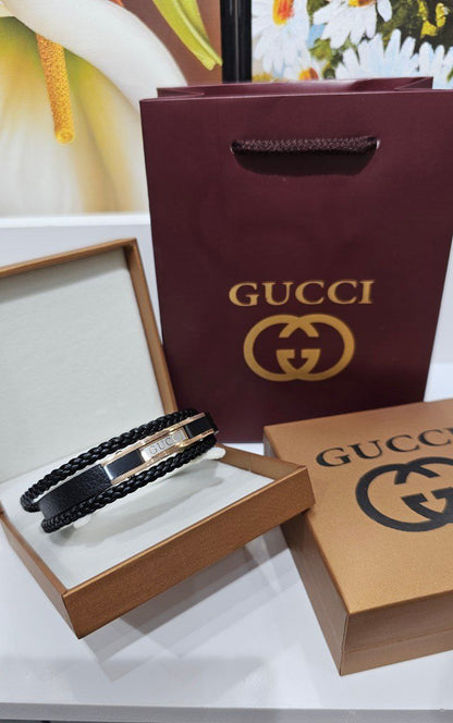 Bracelet homme cuir GUCCI