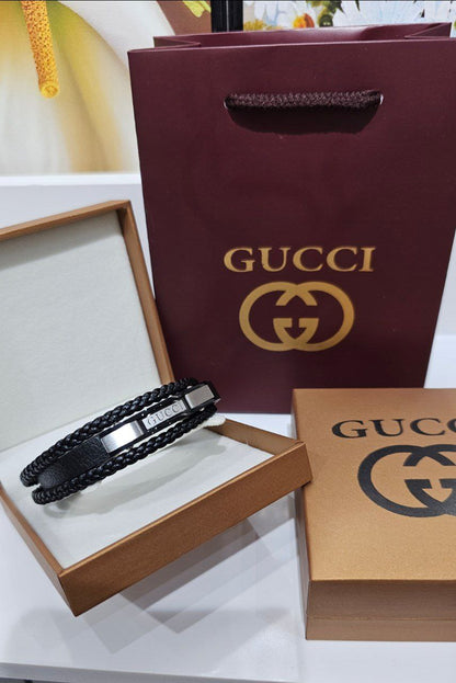 Bracelet homme cuir GUCCI