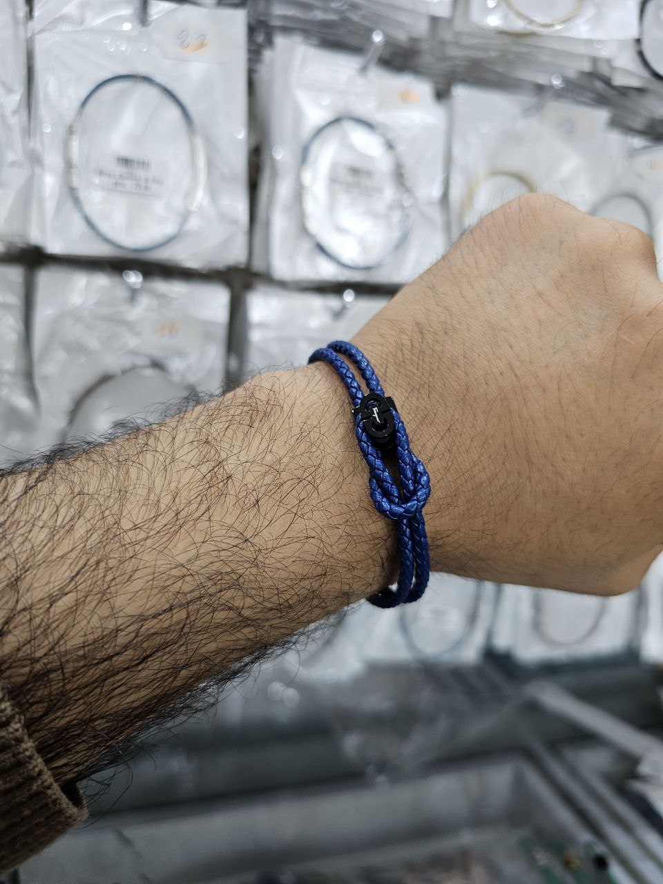 Bracelet homme cuir Salvador Ferragamo