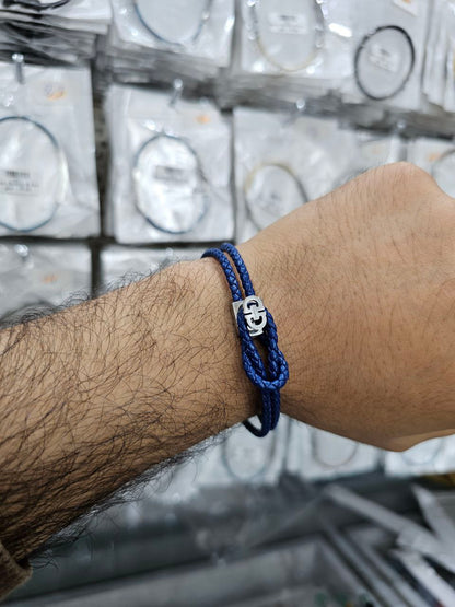 Bracelet homme cuir Salvador Ferragamo