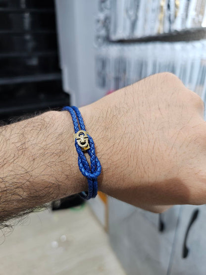 Bracelet homme cuir Salvador Ferragamo