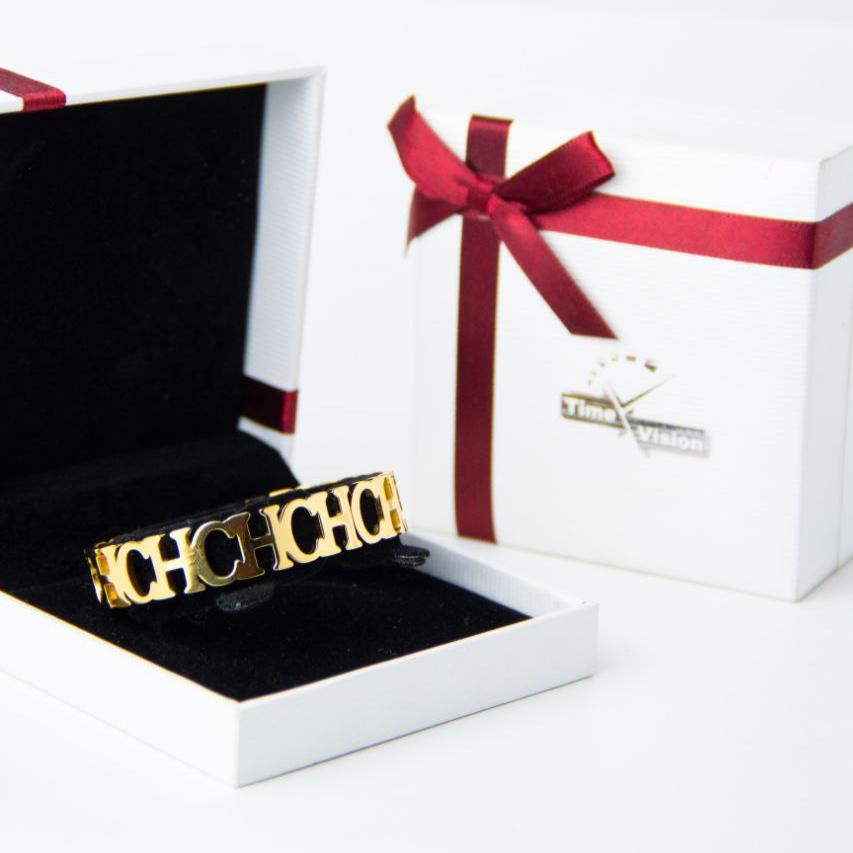 Bracelet femme acier doré  CAROLINA HERRERA