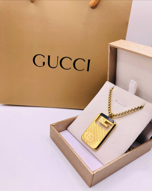 Collier homme acier  GUCCI