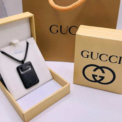 Collier homme acier  GUCCI