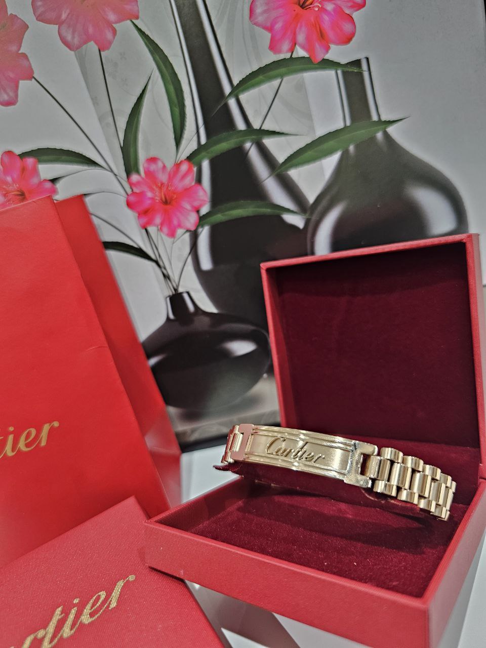 Gourmet homme acier Cartier