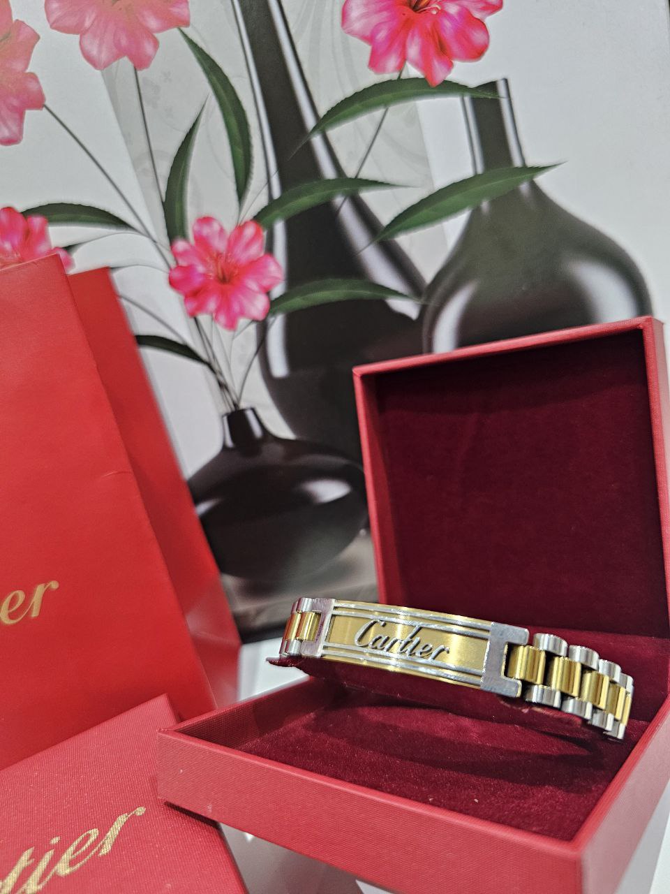 Gourmet homme acier Cartier