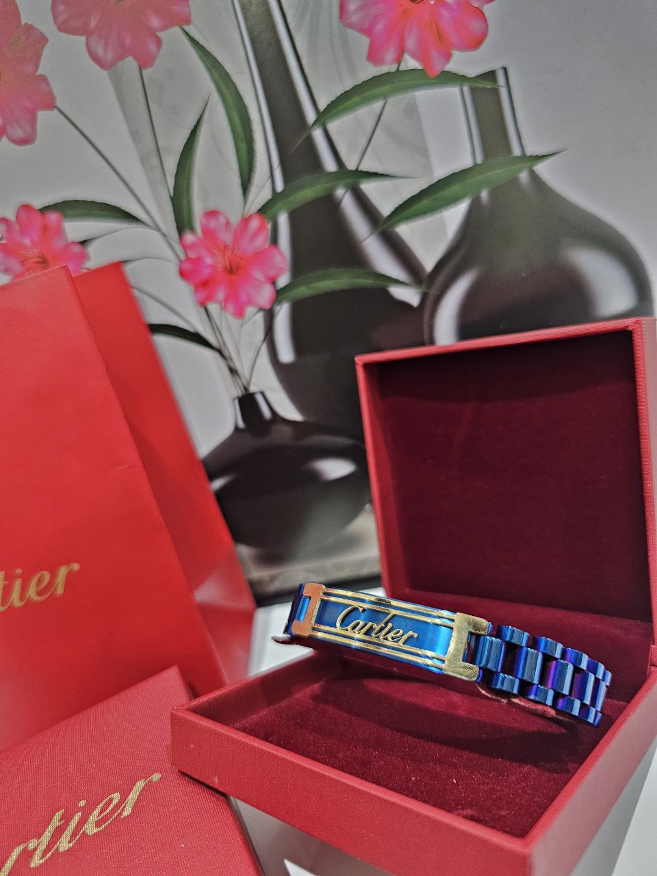 Gourmet homme acier Cartier