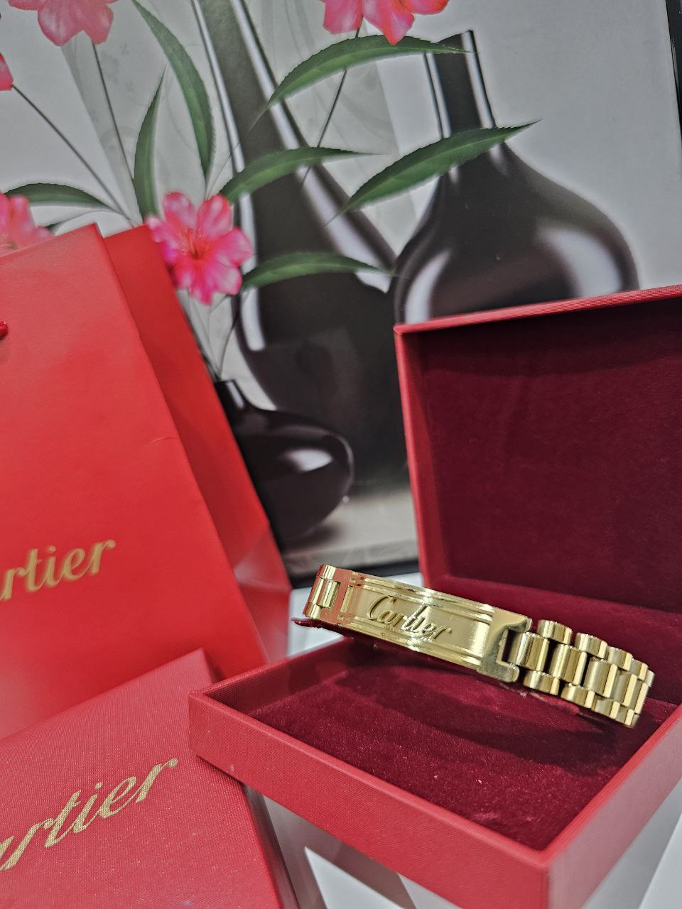 Gourmet homme acier Cartier