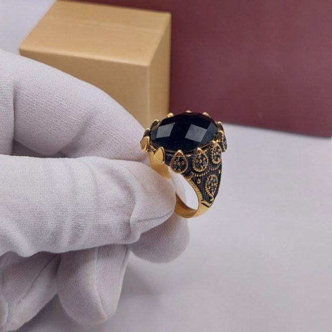 Bague homme acier SULTAN