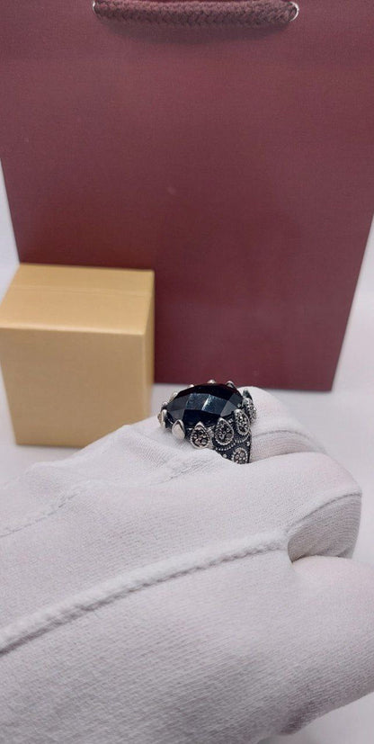 Bague homme acier SULTAN