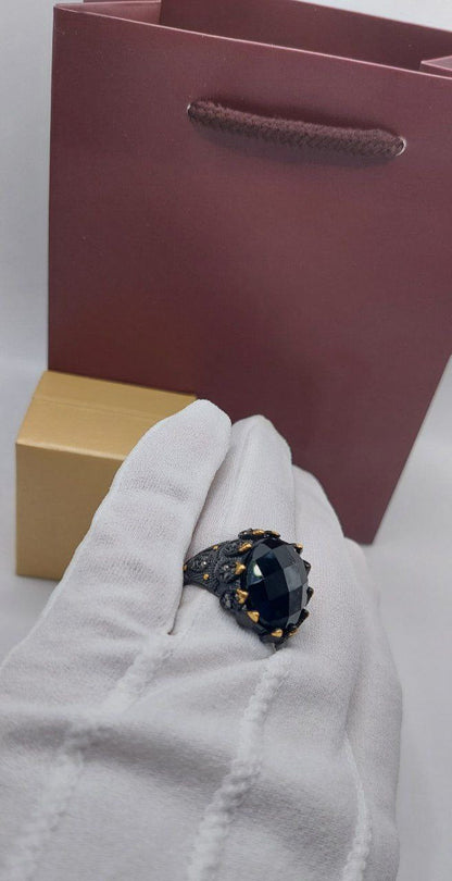 Bague homme acier SULTAN