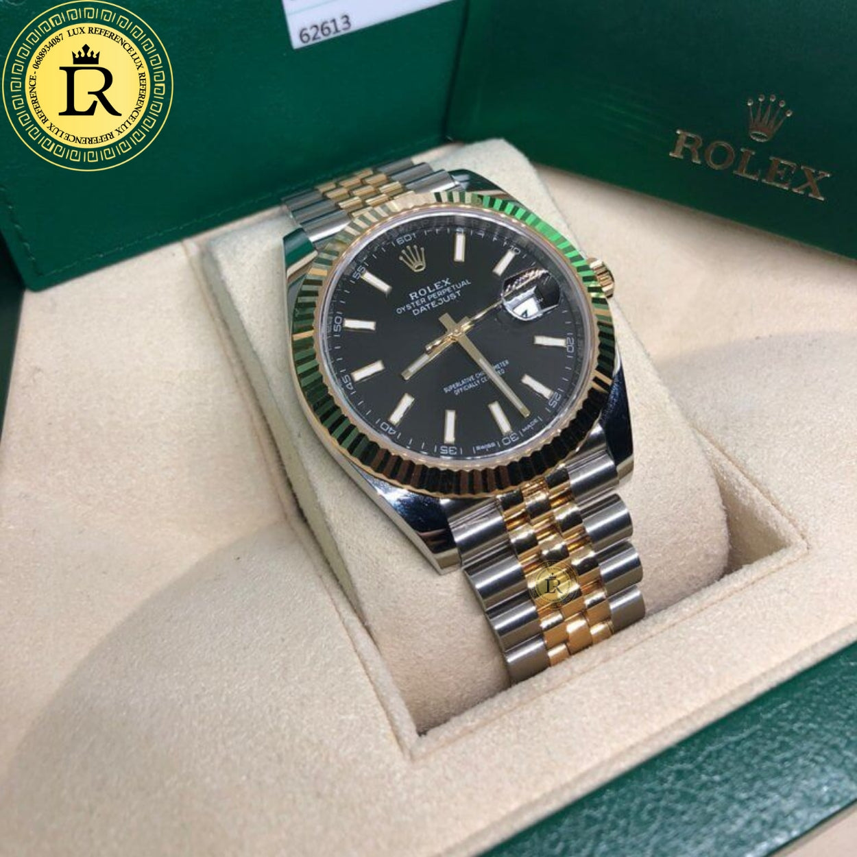 RX Datejust 126333-0014 Fond Noir Jubilée 41 mm