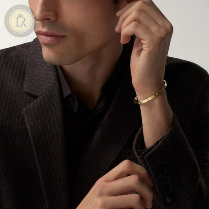 Bracelet Cartier LOVE, petit modele or jaune, diamants