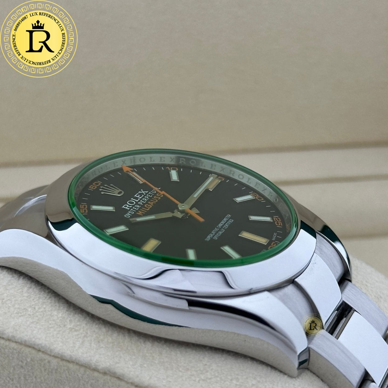 Milgauss Fond Noir Montre Homme