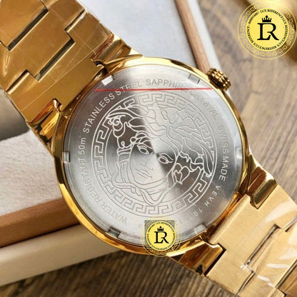 VERSACE Water-Resistant Analogue Watch-VEVI00821