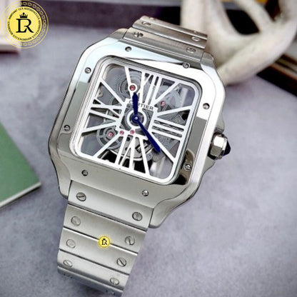Cartier Santos de Cartier Skeleton – Grand Modèle (WHSA0015)