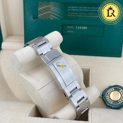 Rolex oyster perpetual vert