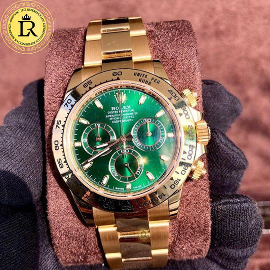 Montre Homme Daytona Cosmographe Fond Vert 116508-0013