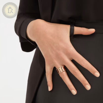Bague B.zero1, or rose