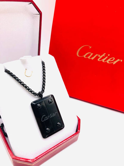 Collier acier homme Cartier