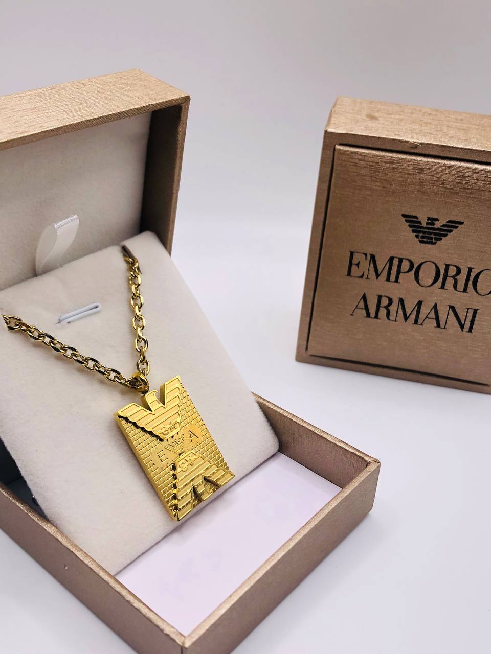 Collier acier homme EMPORIO ARMANI