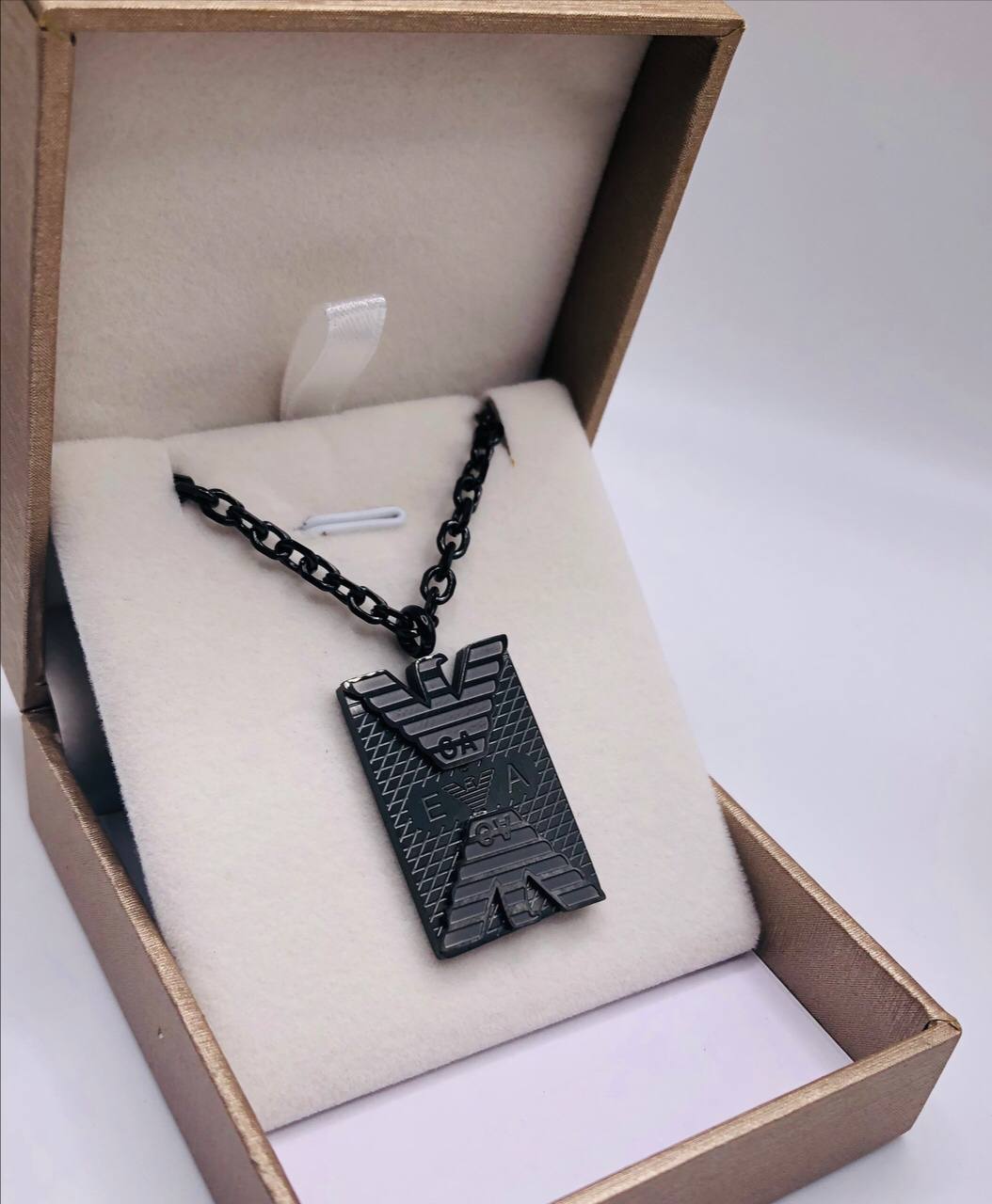 Collier acier homme EMPORIO ARMANI