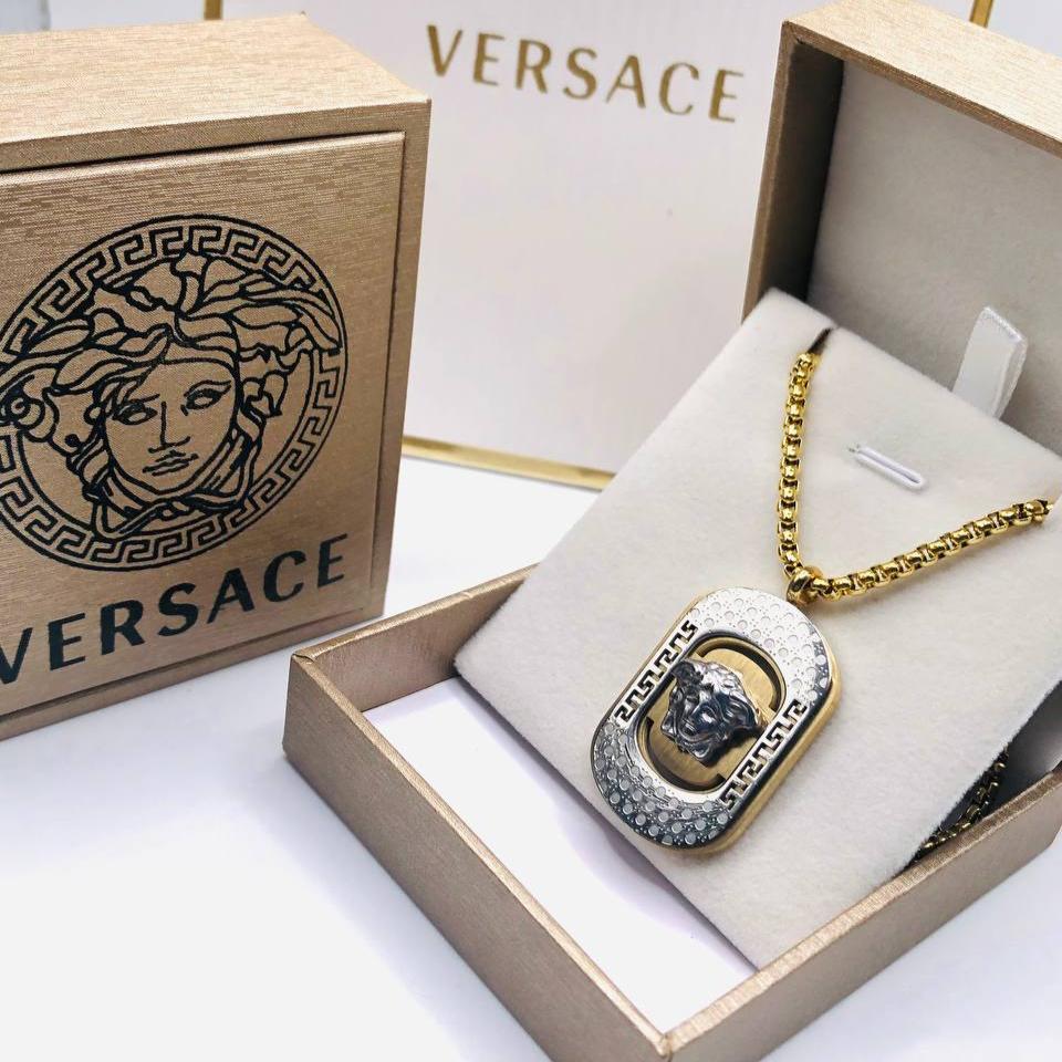 Collier homme acier VERSACE