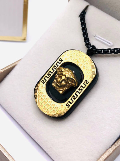 Collier homme acier VERSACE