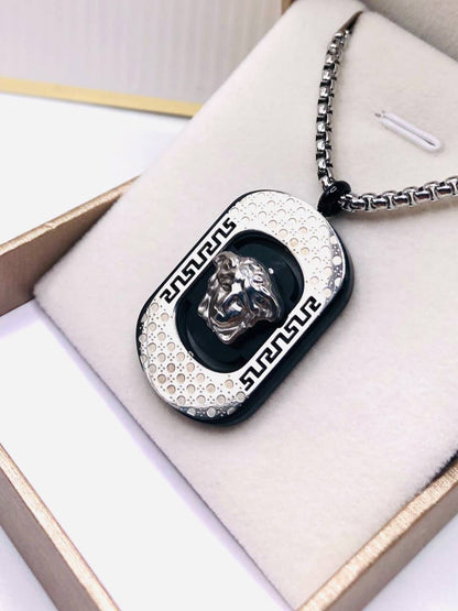 Collier homme acier VERSACE