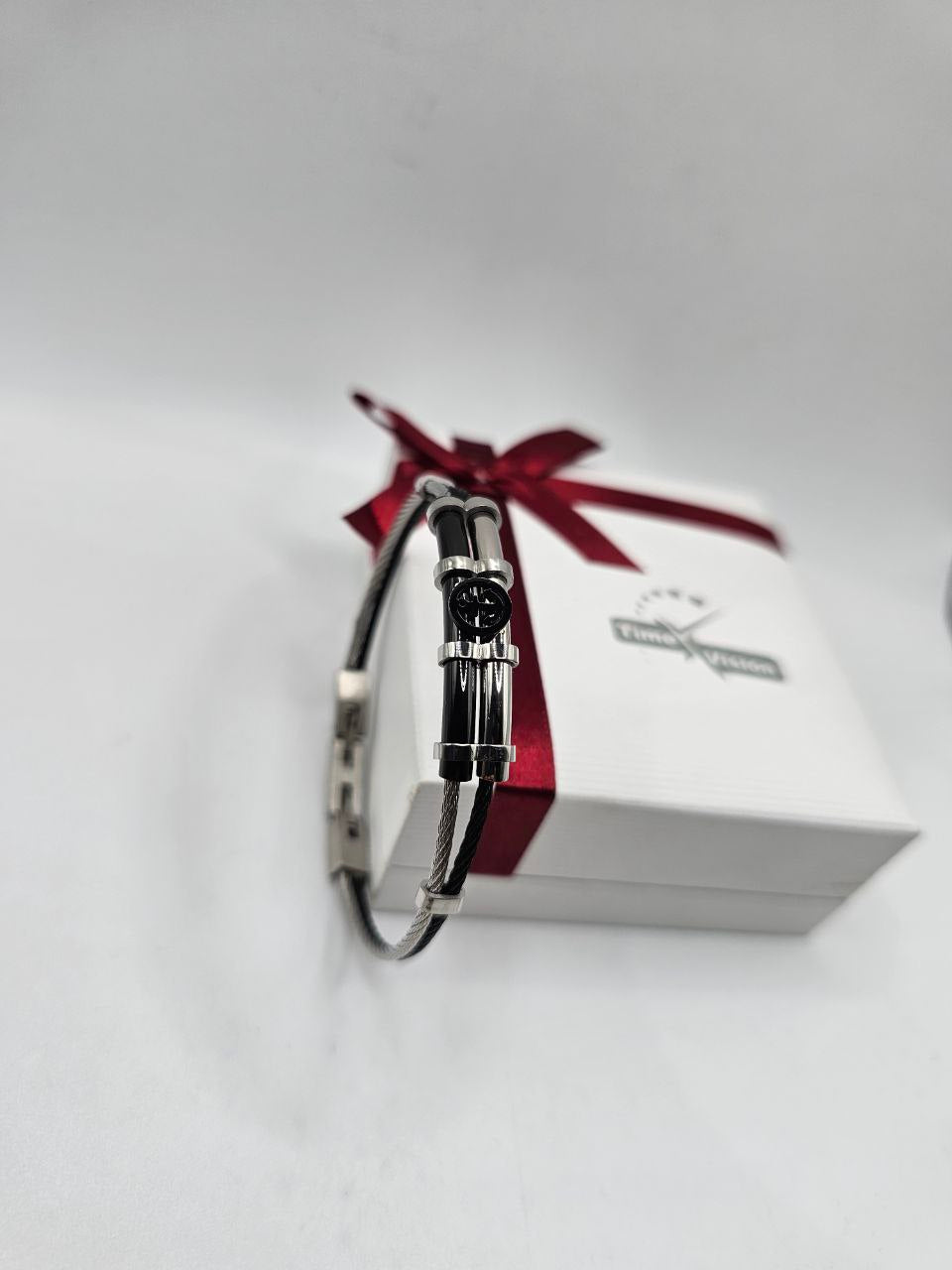 Bracelet homme câble ANCRE ⚓️ acier