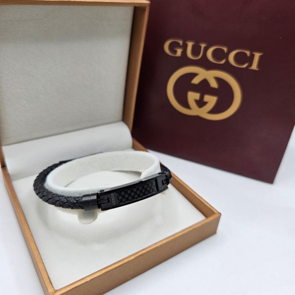 Bracelet homme cuir GUCCI