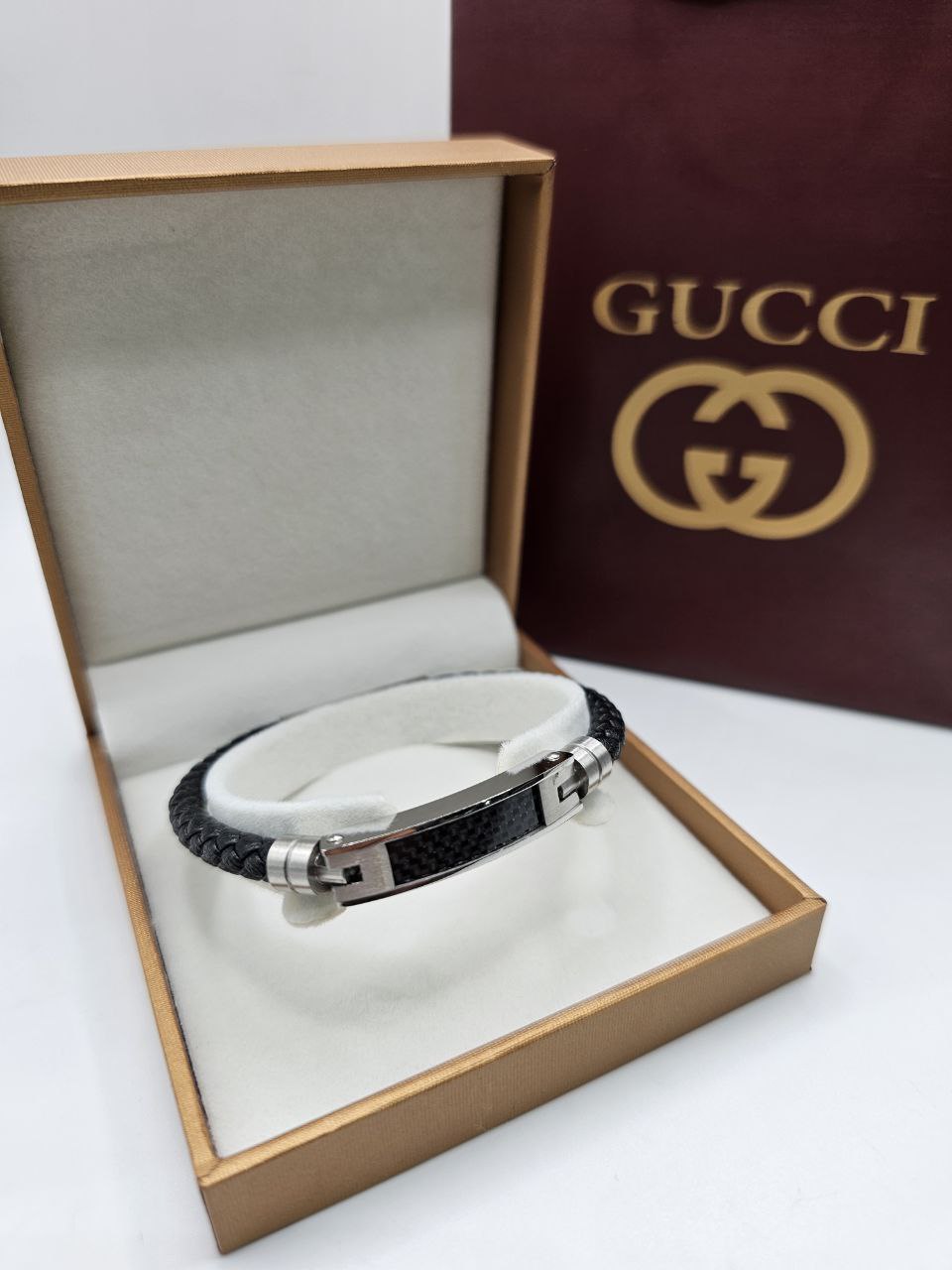 Bracelet homme cuir GUCCI