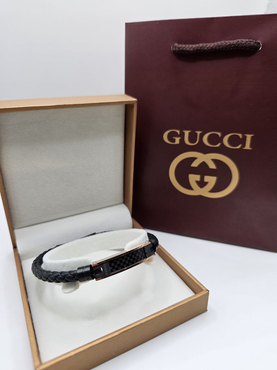 Bracelet homme cuir GUCCI