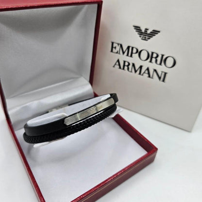 Bracelet homme cuir EMPORIO ARMANI