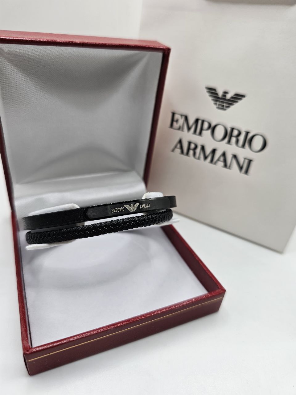 Bracelet homme cuir EMPORIO ARMANI