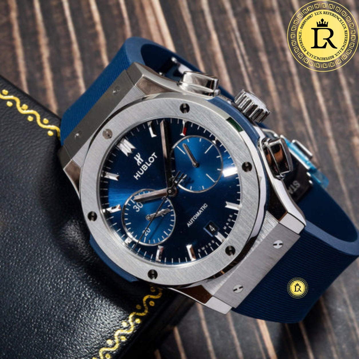 Hublot Classic Fusion Chronograph Titanium Blue