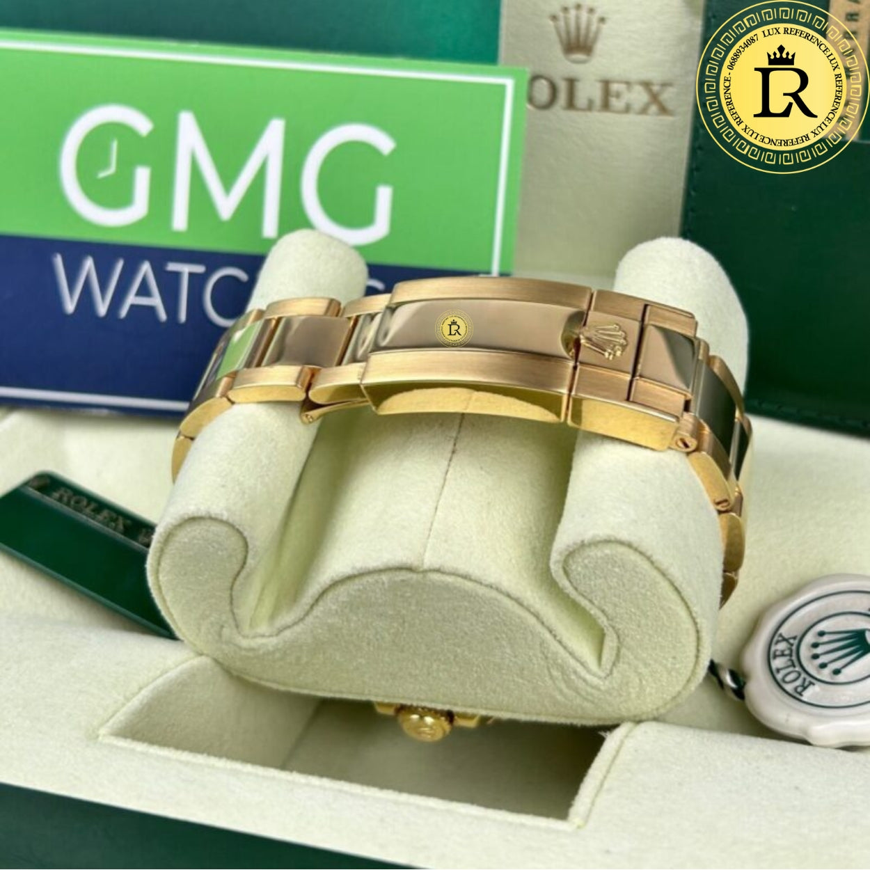 RX GMT‑MASTER II Vert/Or Jaune