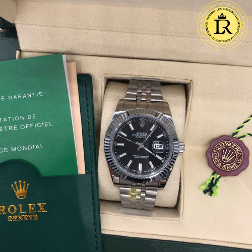 Montre Datejust 41 Noir Jubilé Pour Homme