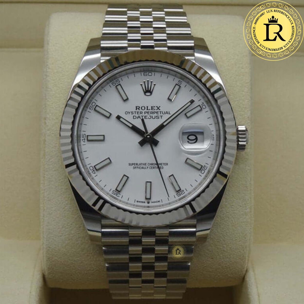 Montre Datejust 41 Blanc Jubilé Pour Homme