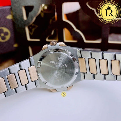 Montre Patek 2 Tone Fond Noir Pour Femme