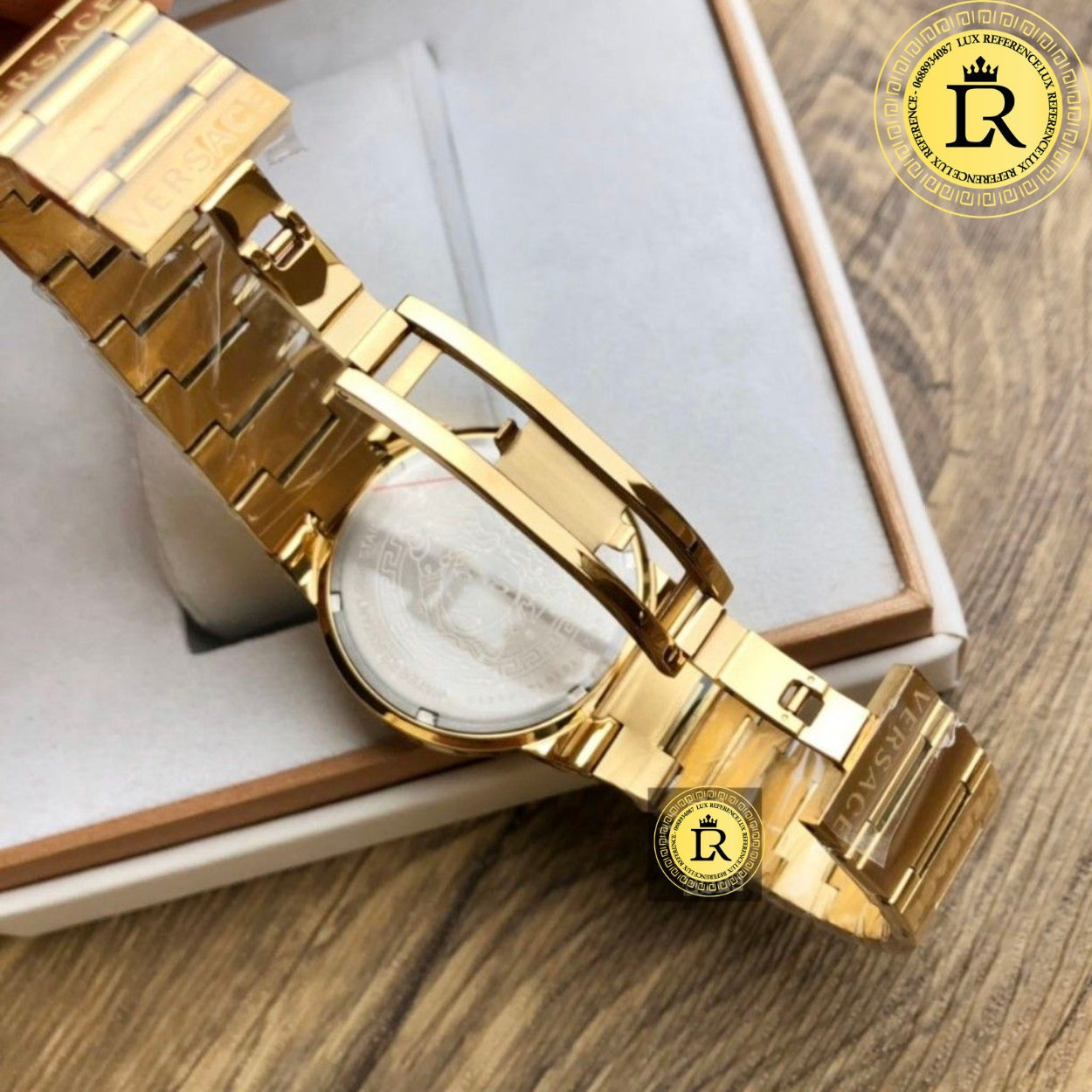 VERSACE Water-Resistant Analogue Watch-VEVI00821