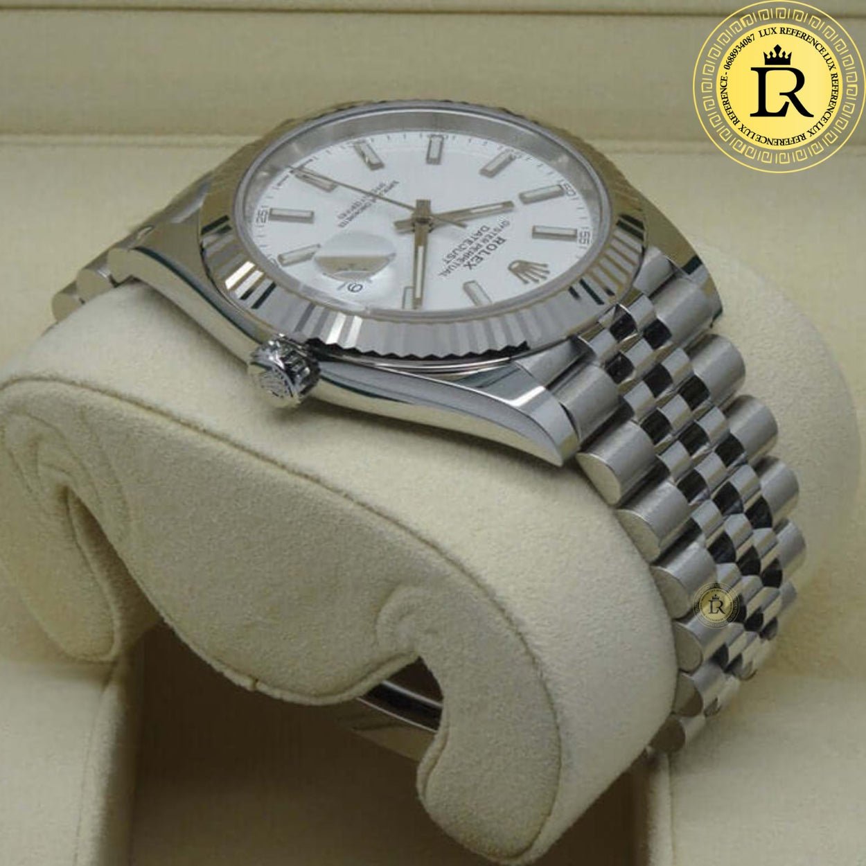 Montre Datejust 41 Blanc Jubilé Pour Homme