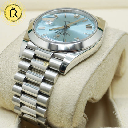 ROLEX PLATINUM DAY-DATE 41MM
