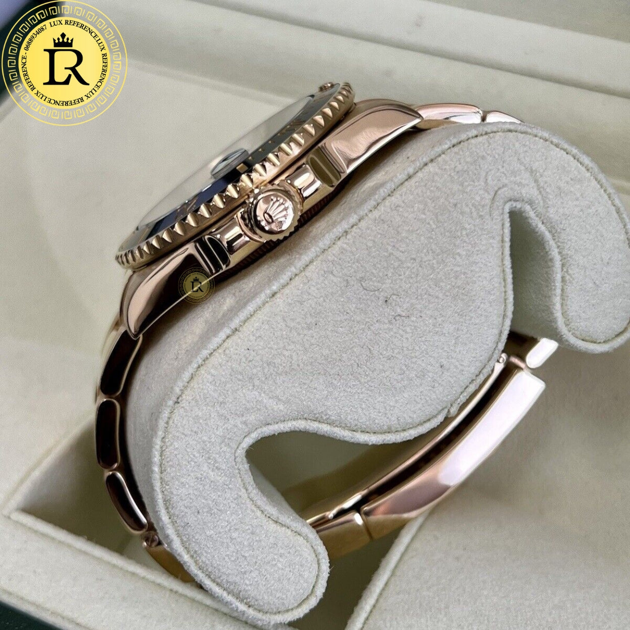 Rolex gold and black