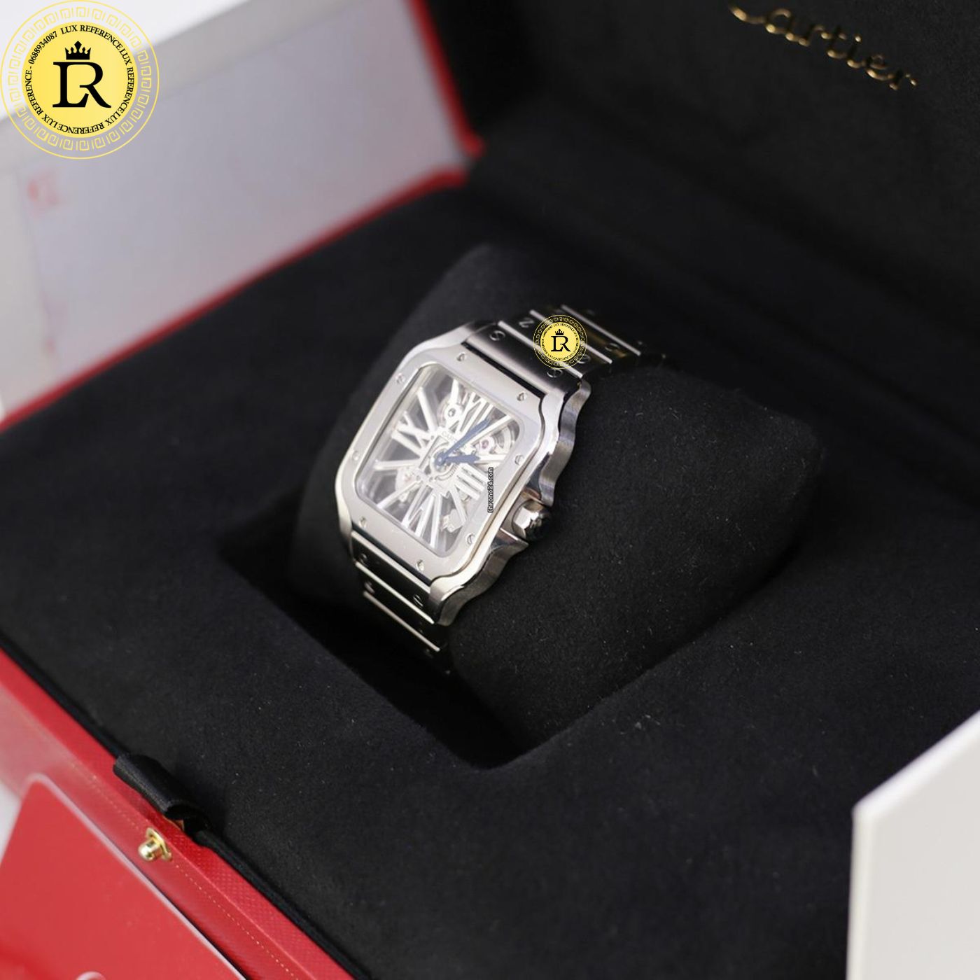 Cartier Santos de Cartier Skeleton – Grand Modèle (WHSA0015)