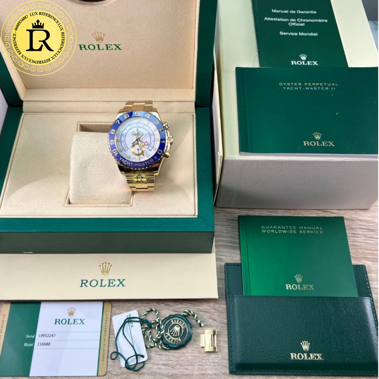 Yacht-Master II 116688 44mm Pour Homme