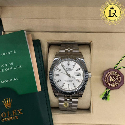 Montre Datejust 41 Blanc Jubilé Pour Homme