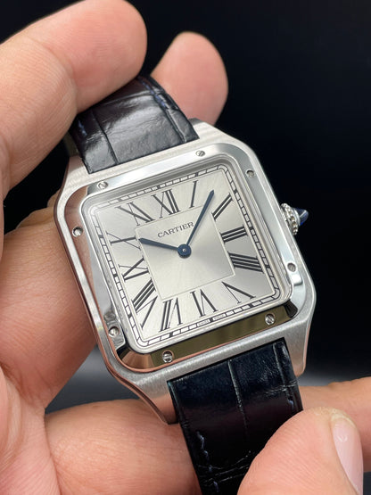 Cartier dumont bracelet cuir